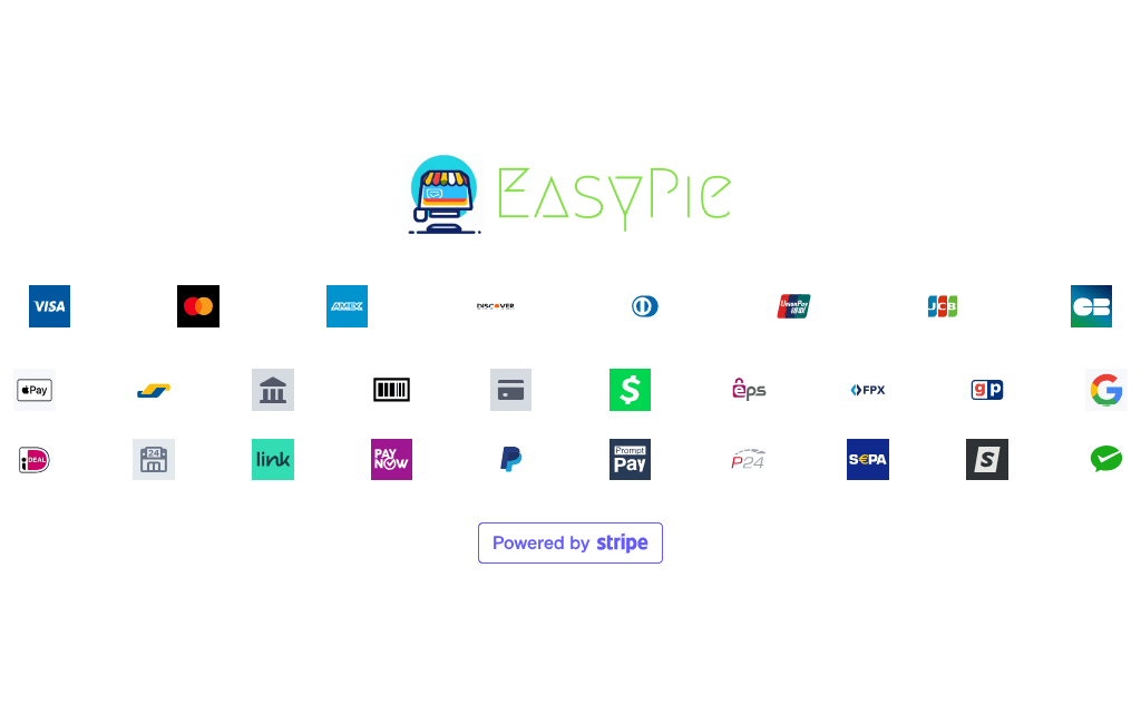 Accept payments and subscriptions from customers worldwide through Stripe